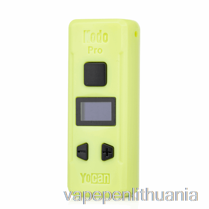 Yocan Kodo Pro Garintuvas Geltonas Vape Skystis
